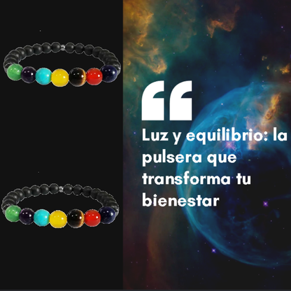 Pulsera Onyx de 7 Chakras